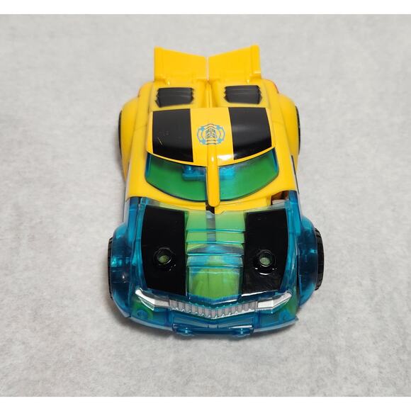 Hasbro Transformers Playskool Rescue Bots Bumblebee Race Car Action Figure - Picture 2 of 8